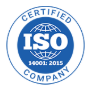 ISO 14001:2015 certification mark